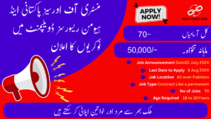 Ministry of Overseas Pakistani Jobs 2024